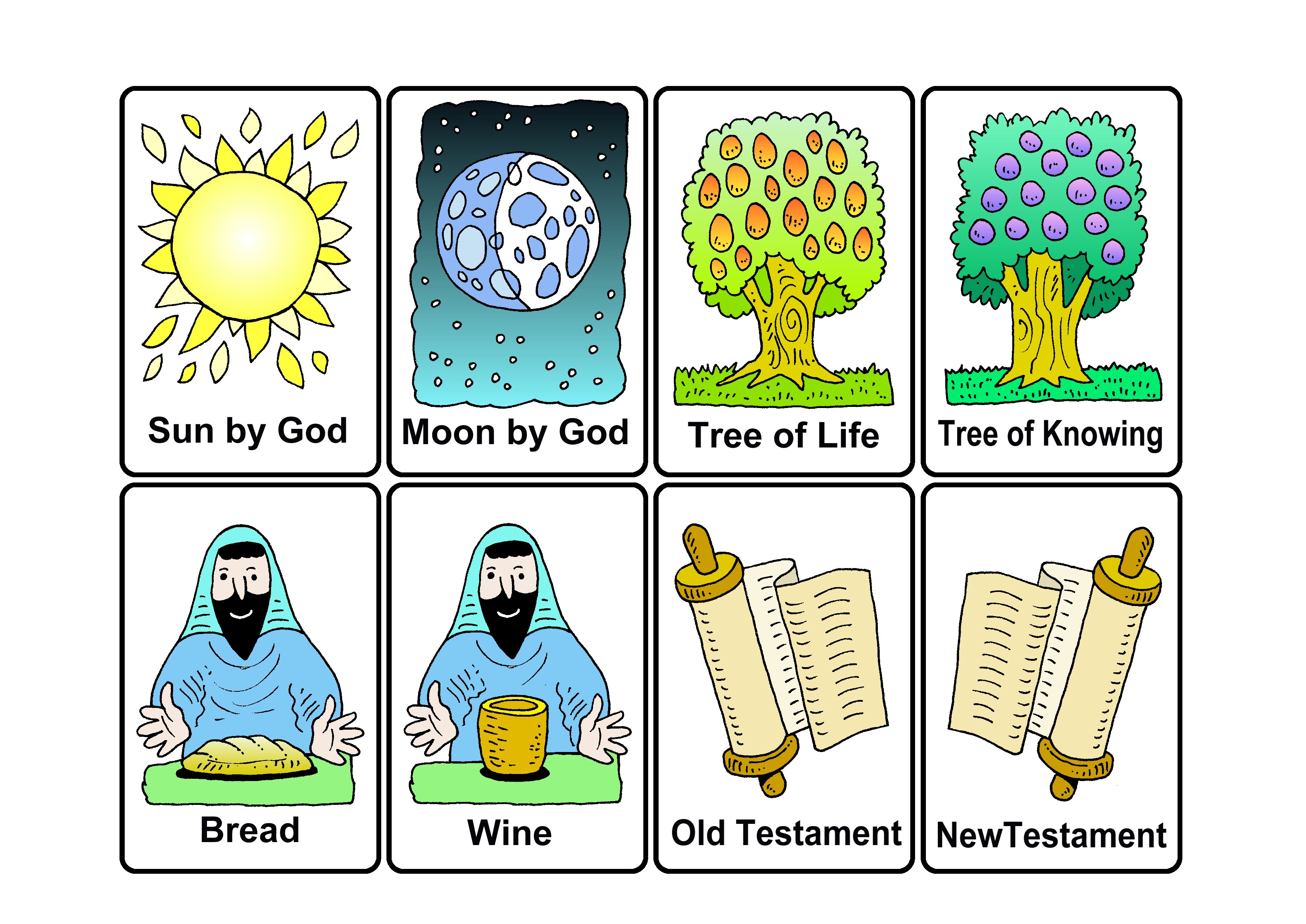 Bible/Bible Matching Cards: Richard Gunther – free Christian resources